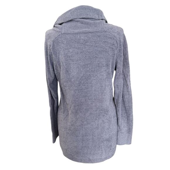 Barefoot Dreams CozyChic Ultra Lite Coastal Cowl Neck Tunic Comfy Top Size Small - Picture 3 of 10